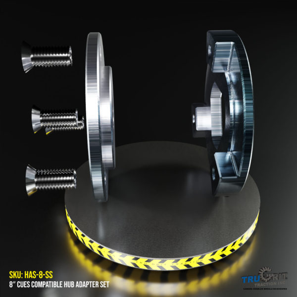 8 inch Cues Compatible Hub Adapter Set, assembly demonstration