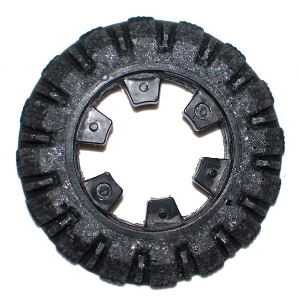 carbide grit camera crawler wheel by TruGrit Traction