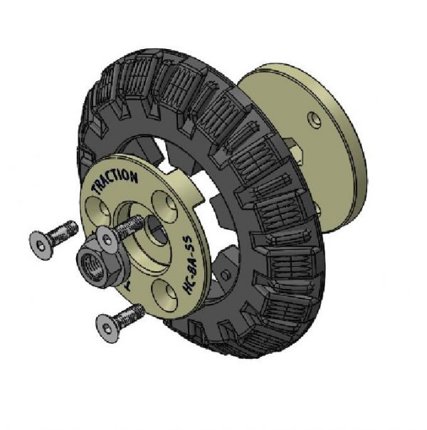 wheel replacement 8 inch tg online parts by TruGrit Traction