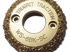 Compatible Steel Carbide Wheel for 6 inch pipe by TruGrit Traction